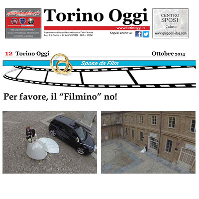 Spose da Film su TORINO OGGI Ottobre 2014