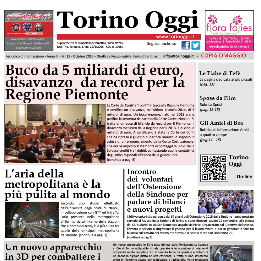 Curiosità per i golosi da Spose da Film su TORINO OGGI