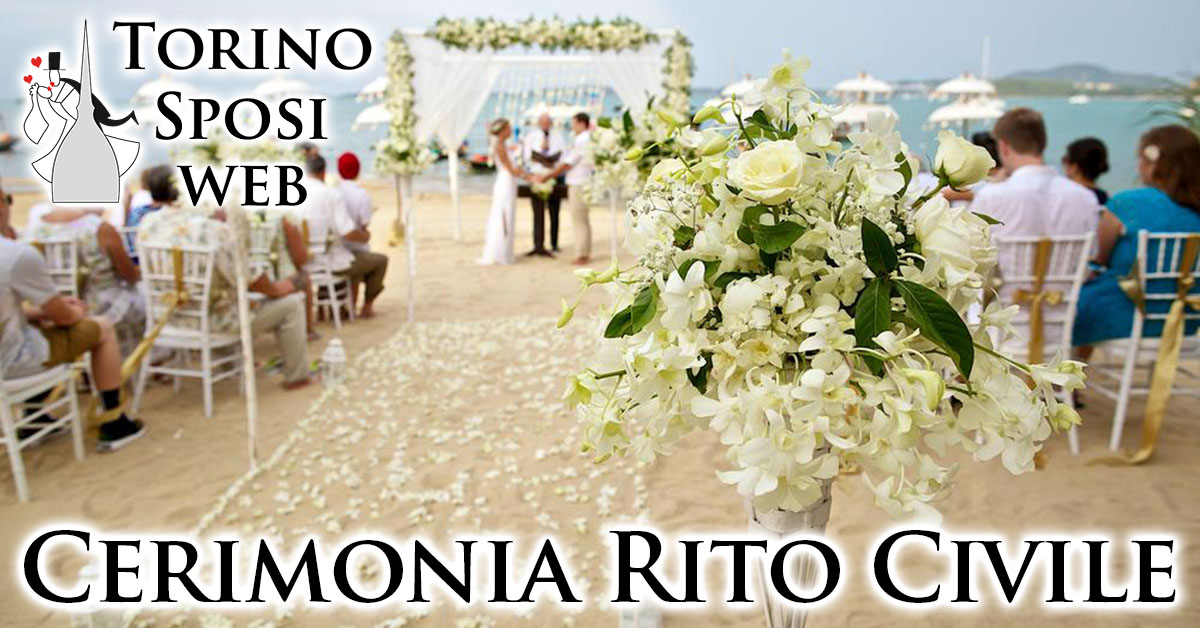 RICHIEDI UN PREVENTIVO Cerimonia Rito Civile Rito Simbolico Matrimonio Americana
