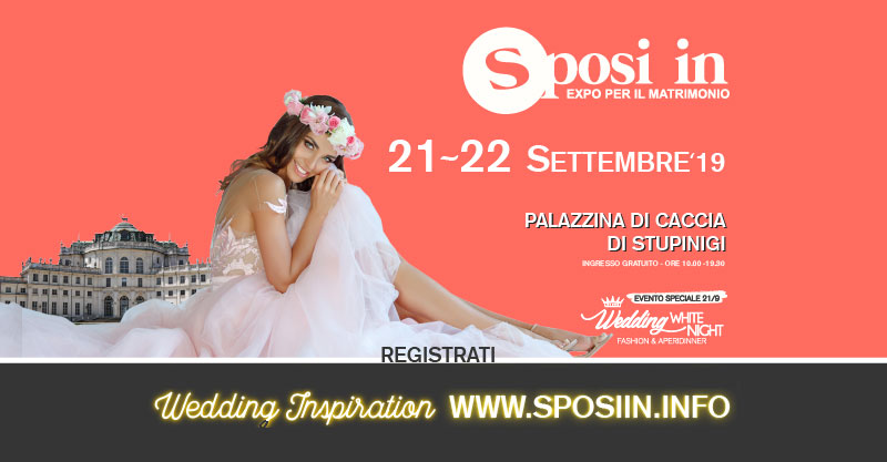 SPOSI IN SETTEMBRE 2019 STUPINIGI